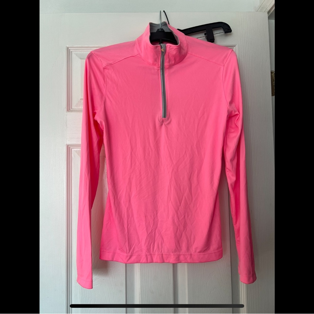 Nike Pink Quarter-Zip Pullover